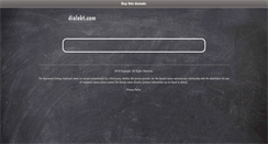 Desktop Screenshot of dialekt.com